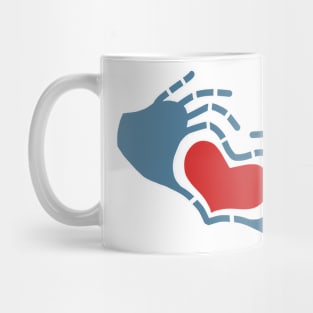 Love Bond - Blue Mug